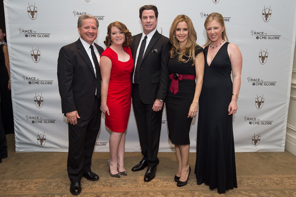 Randy and Mollie Coates, John Travolta, Kelly Preston, Morgan Pressel