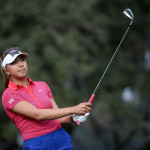 OCALA, FL - FEBRUARY 04:  Alison Lee of the United States plays a shot on the 15th hole during the second round of the Coates Golf Championship Presented By R+L Carriers at Golden Ocala Golf Club on February 4, 2016 in Ocala, Florida.  (Photo by Sam Greenwood/Getty Images)